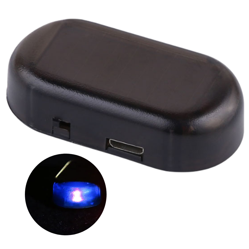 Solcellsdrivet larm för bil - Ozerty