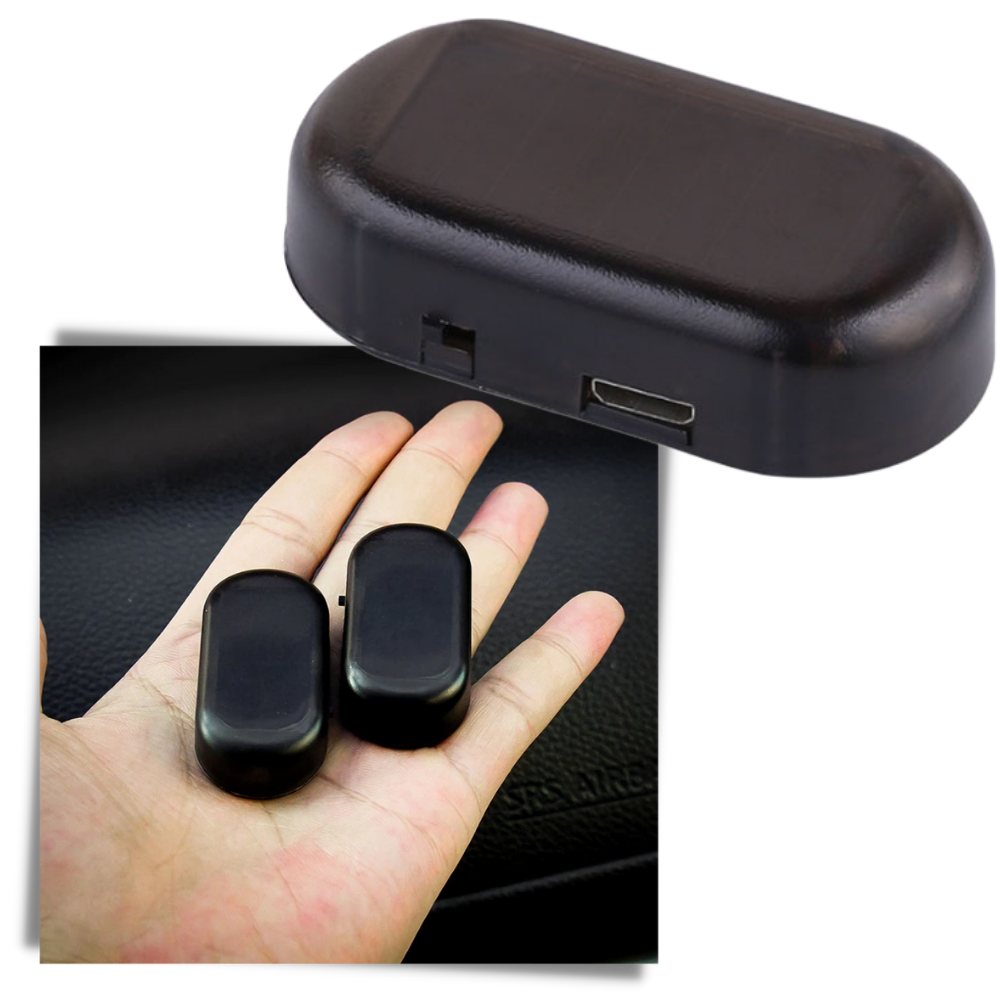 Solcellsdrivet larm för bil - Ozerty