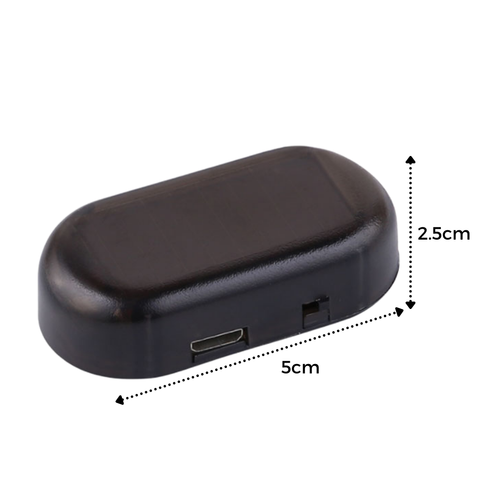 Solcellsdrivet larm för bil - Ozerty