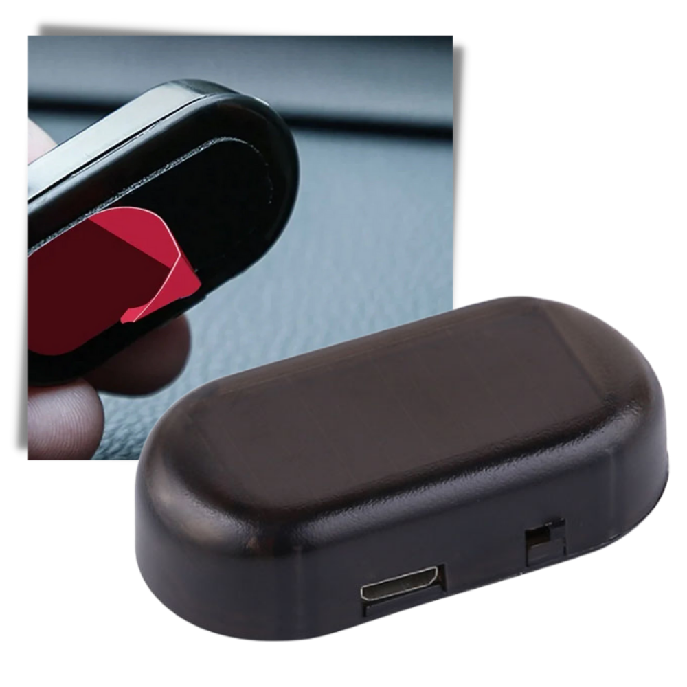 Solcellsdrivet larm för bil - Ozerty