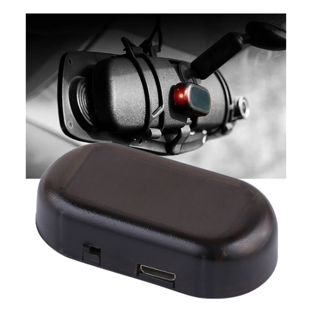 Solcellsdrivet larm för bil - Ozerty