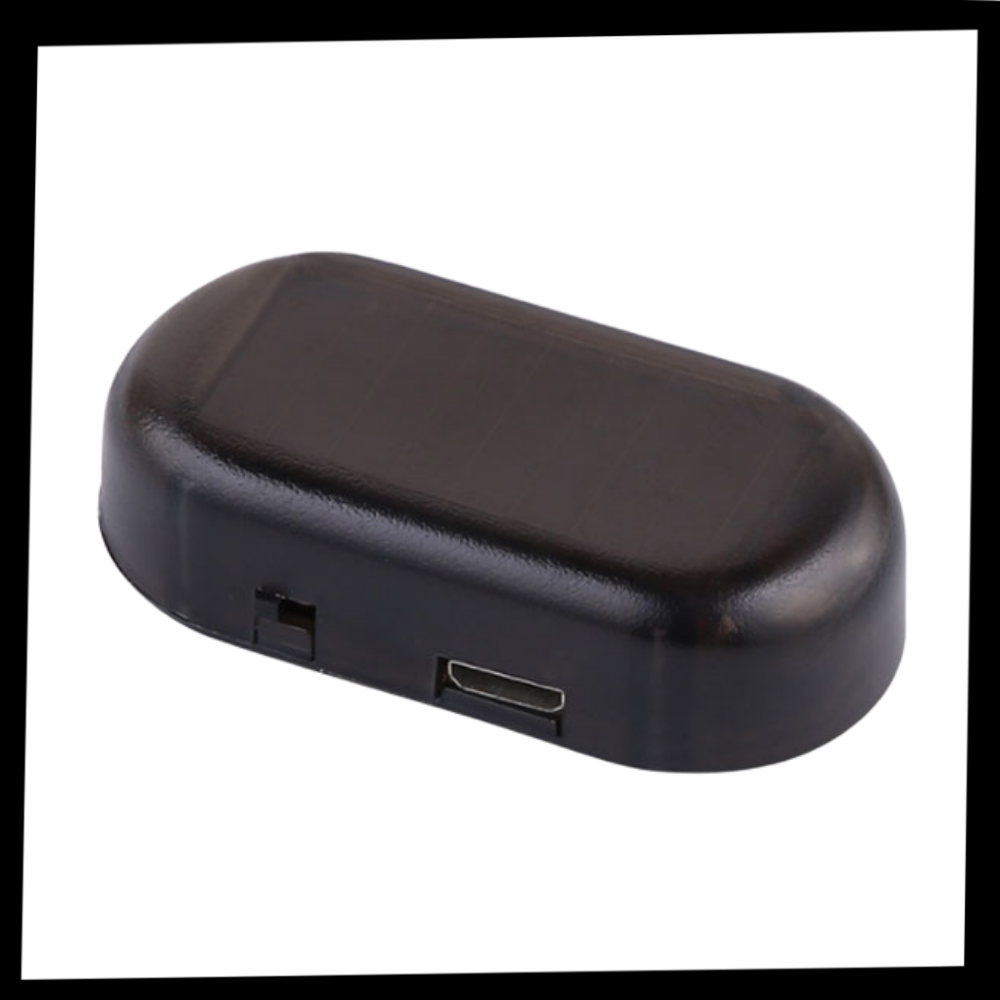 Solcellsdrivet larm för bil - Ozerty