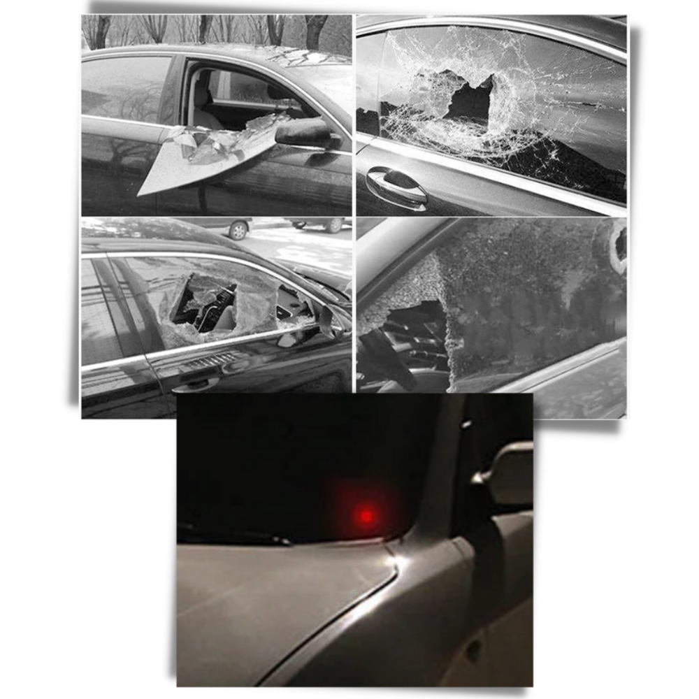 Solcellsdrivet larm för bil - Ozerty