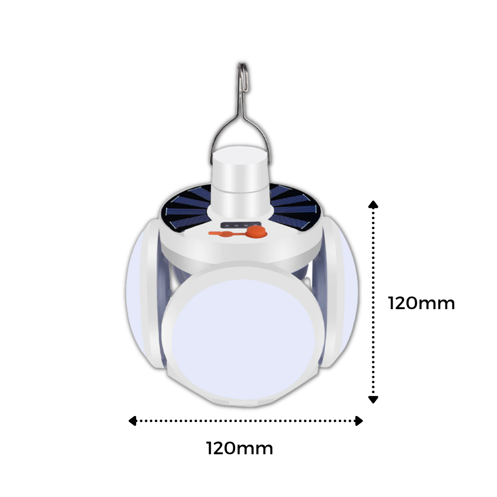 Laddningsbar LED-lampa för camping - Ozerty