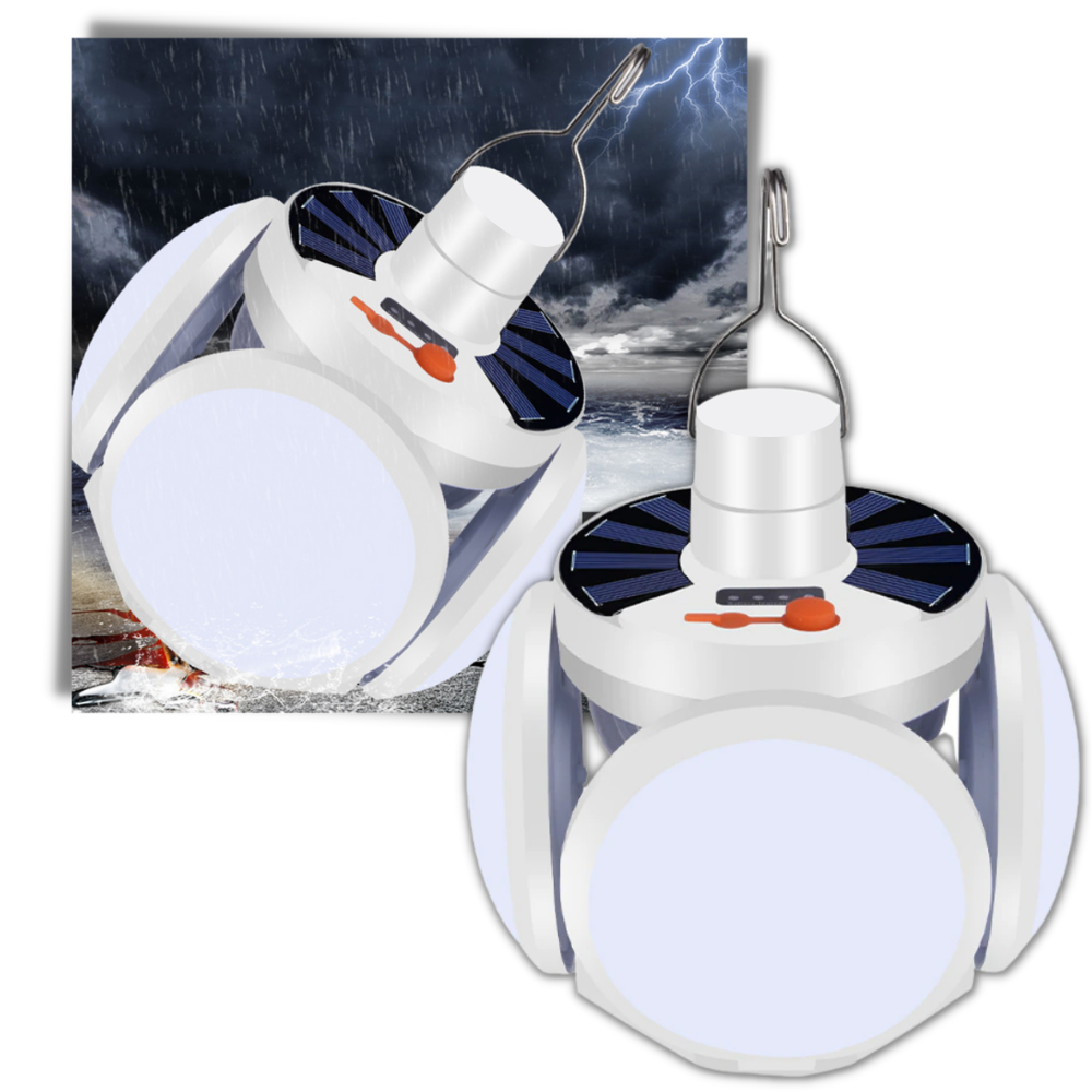 Laddningsbar LED-lampa för camping - Ozerty
