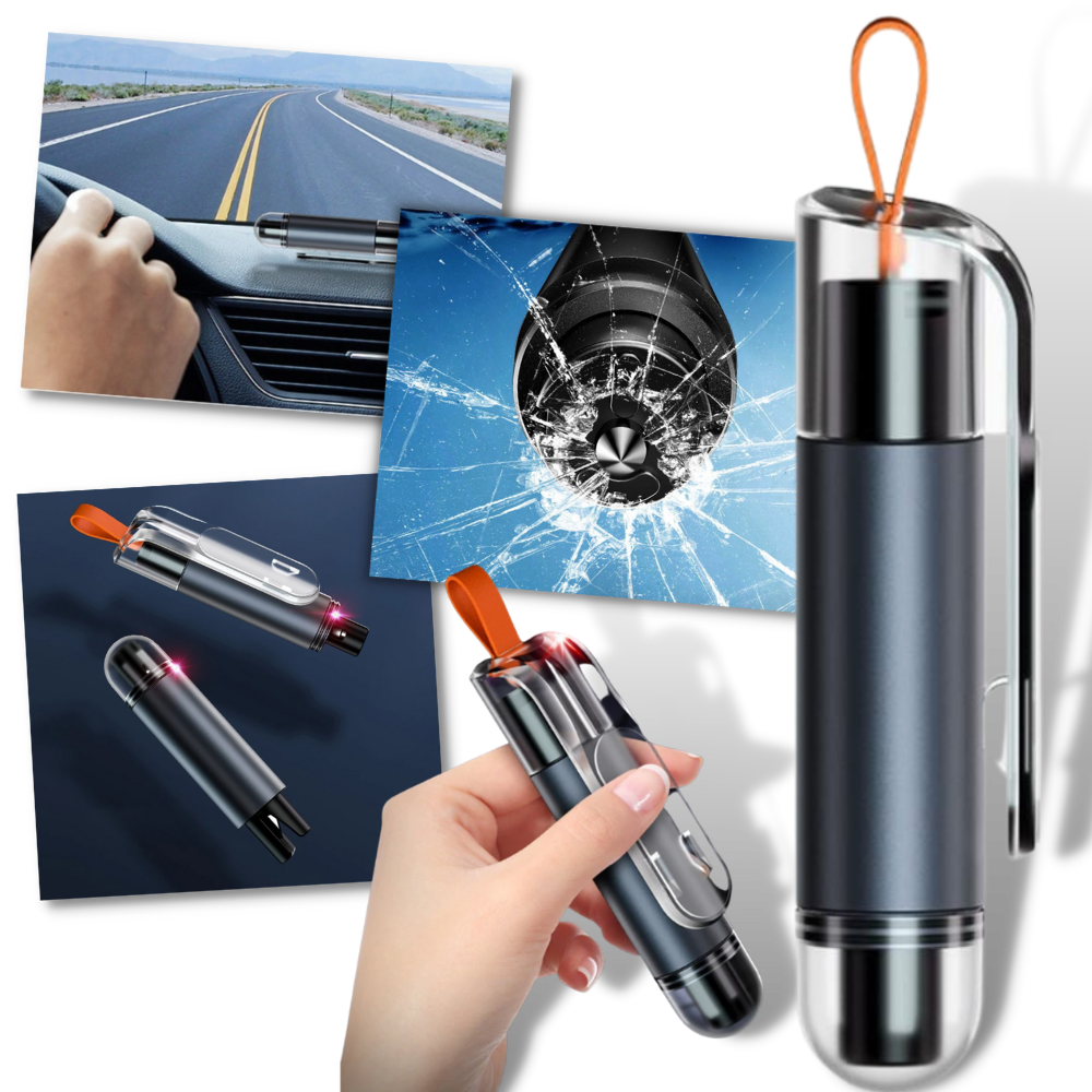 Multifunktionell hammare för säkerhet - Ozerty