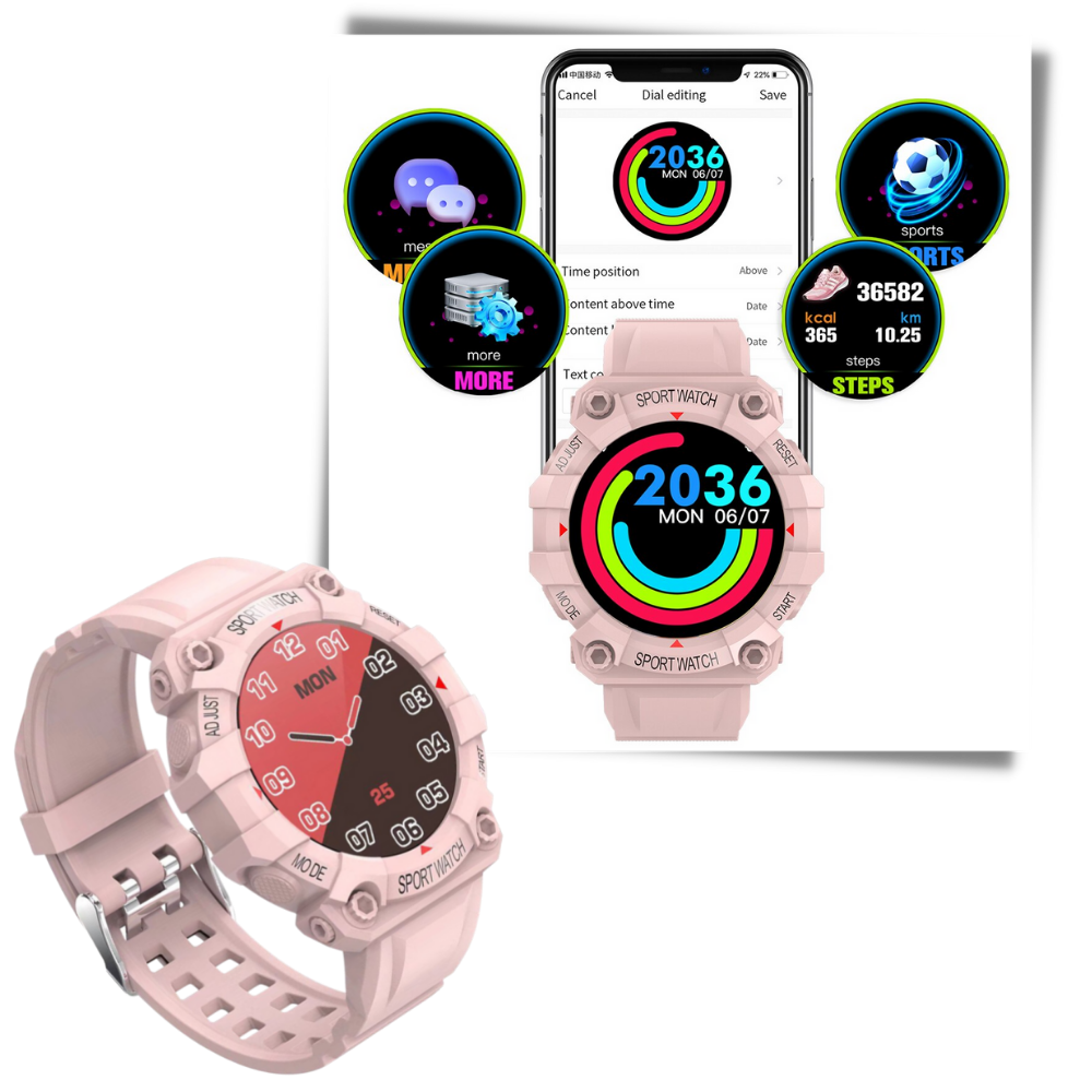 Sport smart klocka - Ozerty