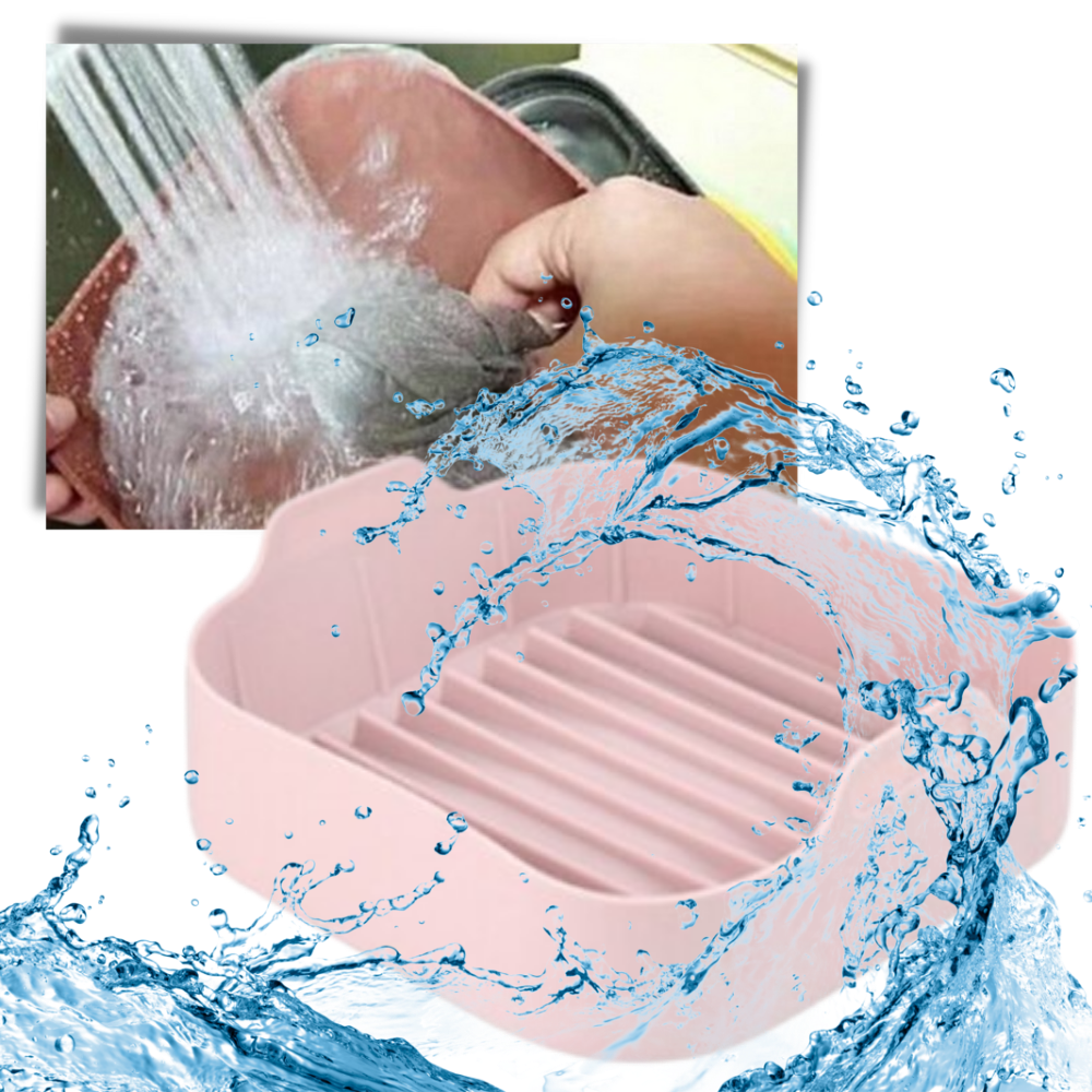 Miljövänlig fyrkantig panna i silikon - Ozerty