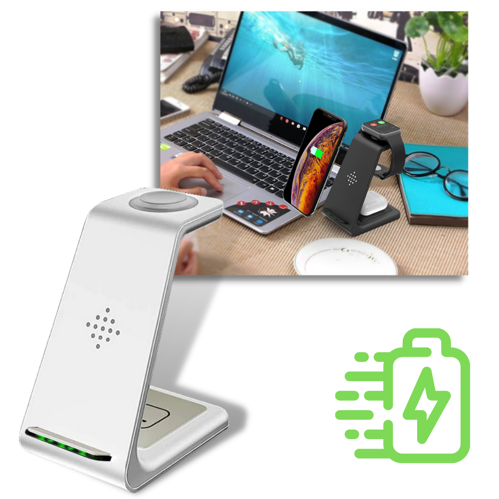Trådlös laddningsstation för telefoner - Ozerty