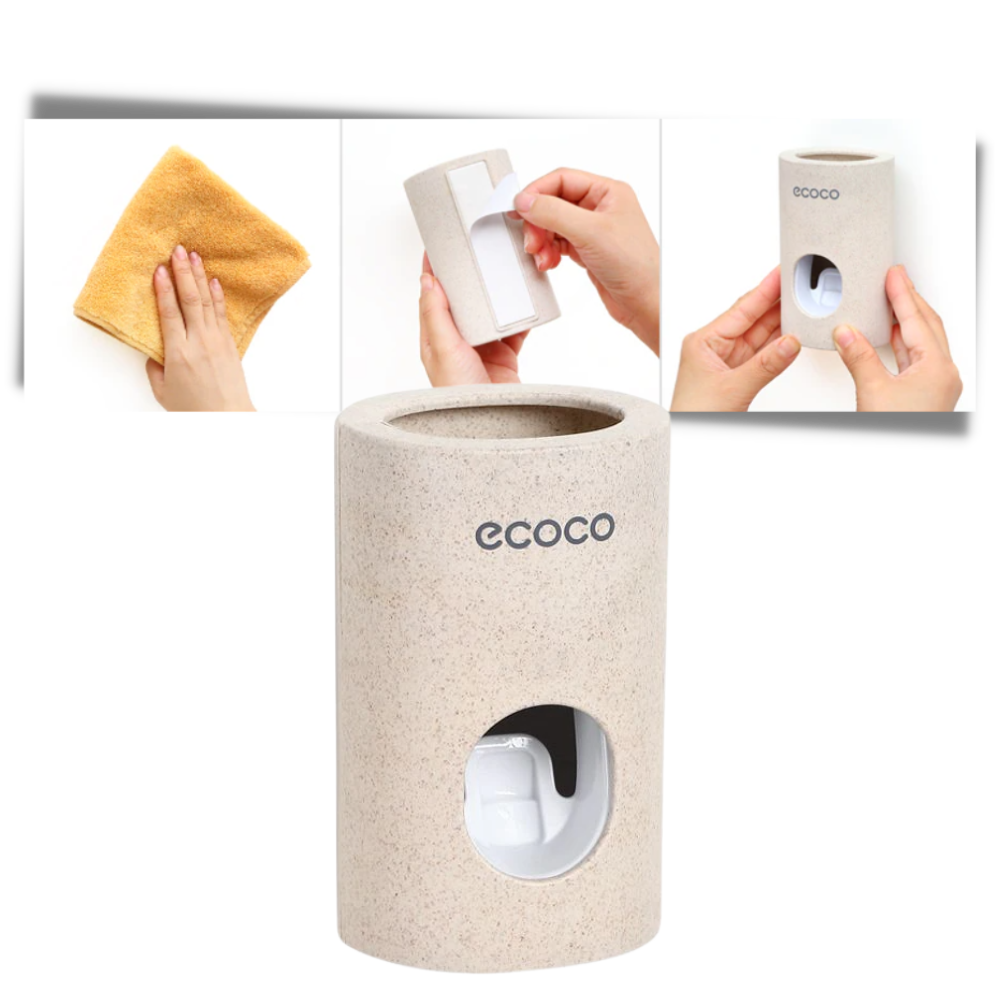 Väggmonterad tandkrämsdispenser - Ozerty