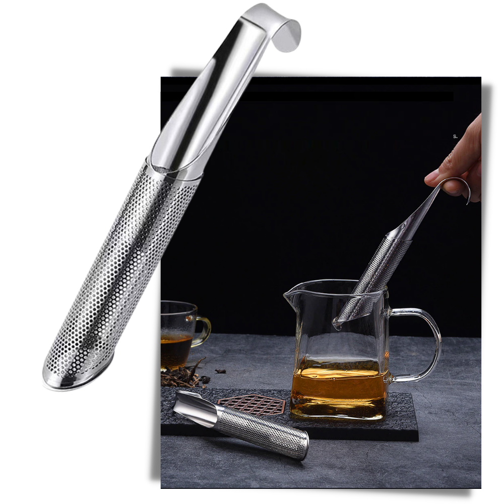 Sil i rostfritt stål för te - Ozerty