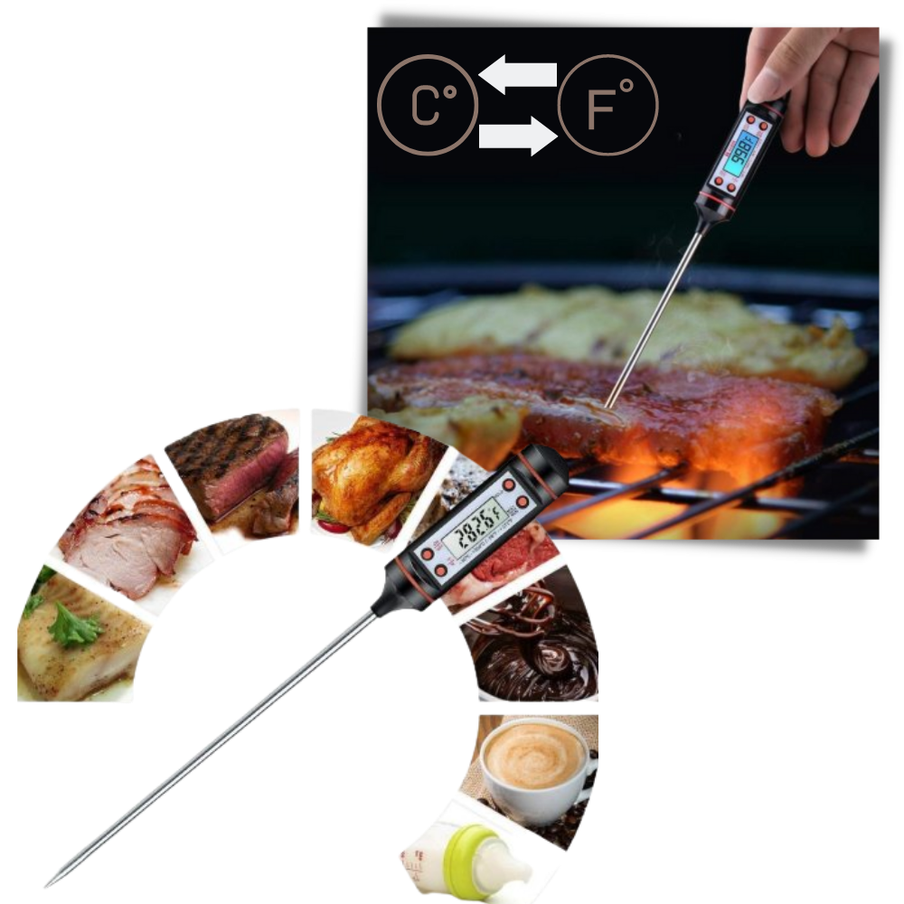 Digital termometer för matlagning - Ozerty