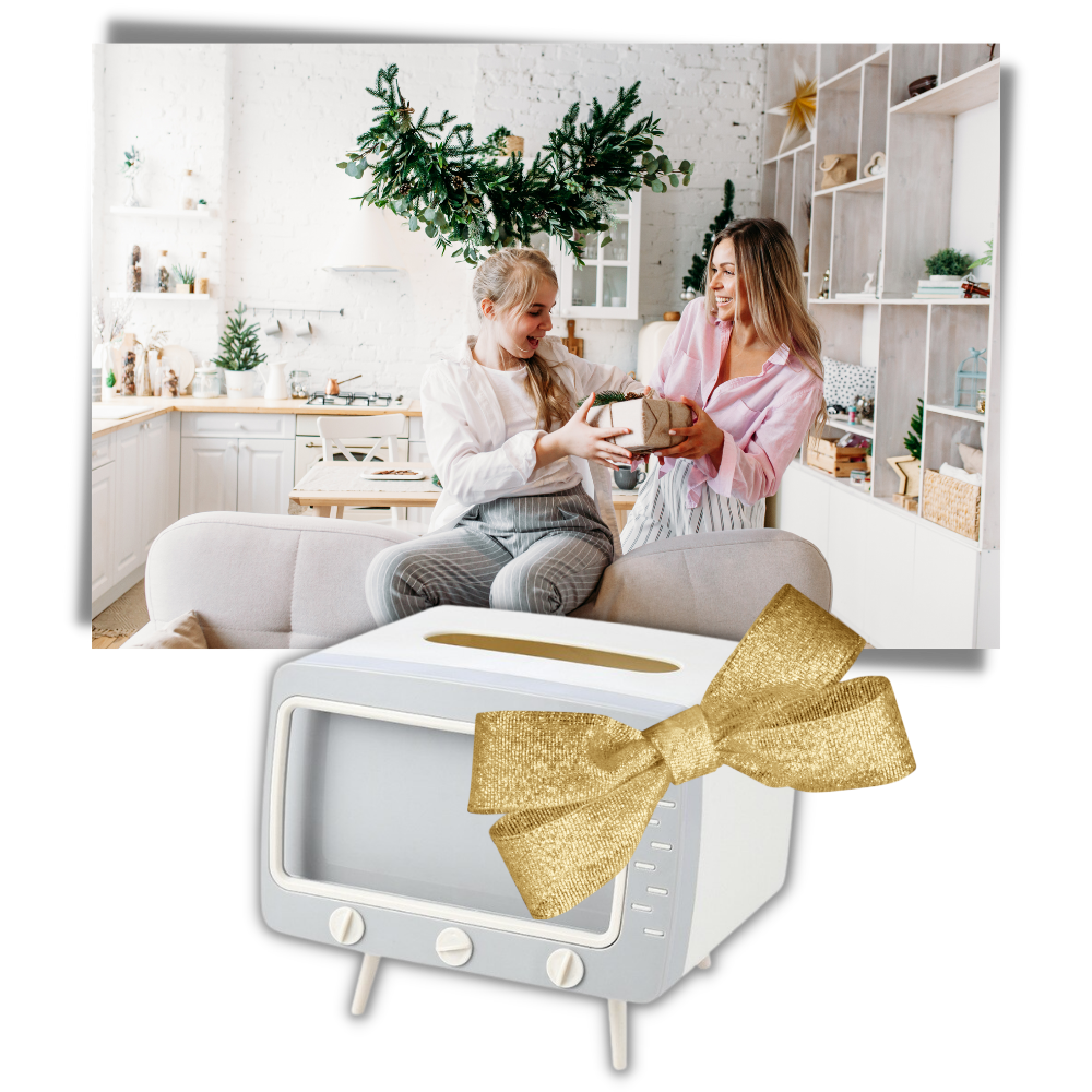 Näsduk dispenser med telefonhållare - Ozerty