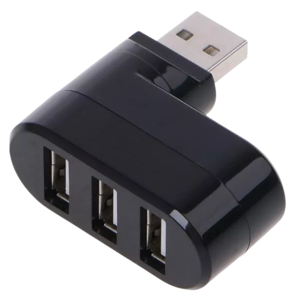 Roterande USB-adapter med flera portar - Ozerty