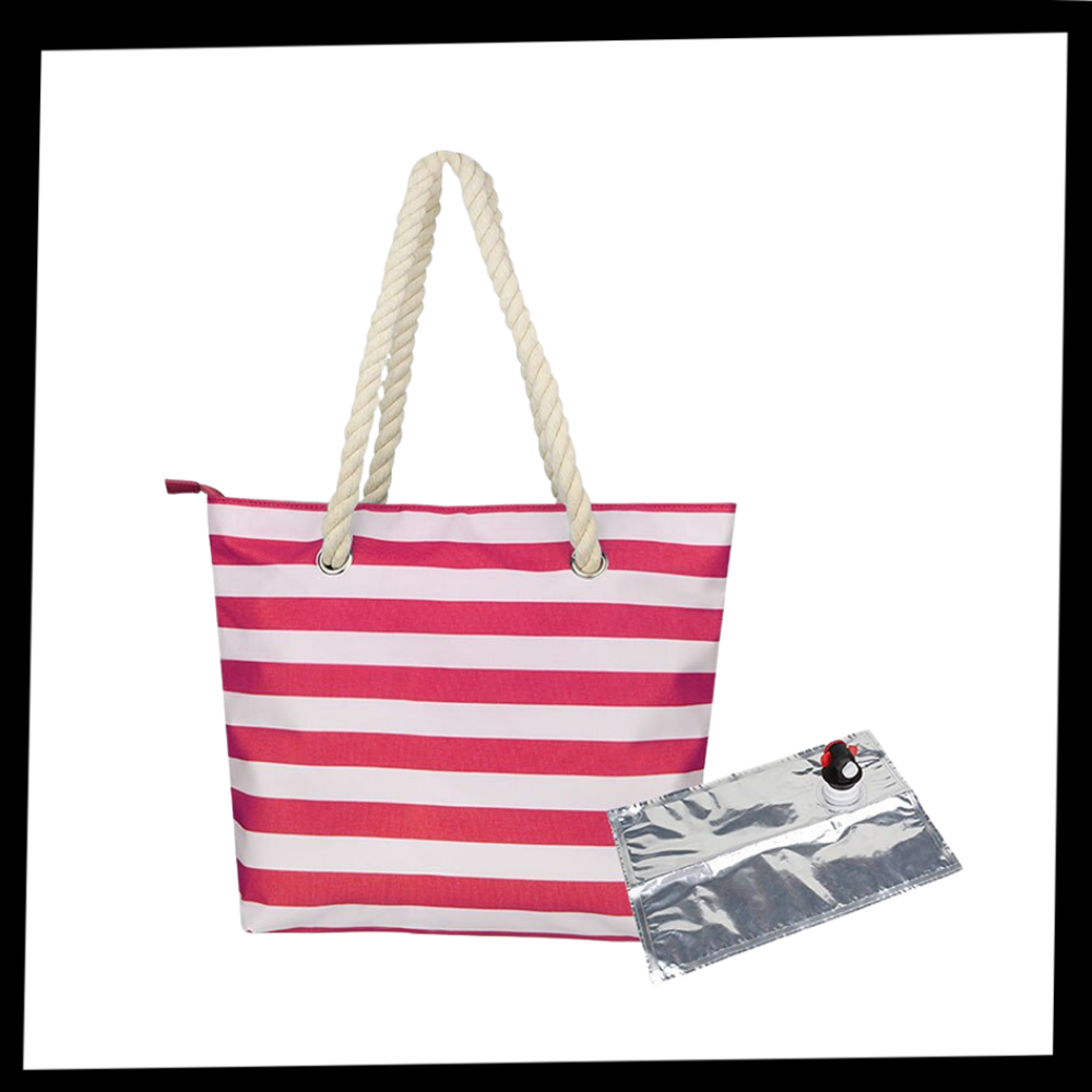 Strandväska med vin - Ozerty