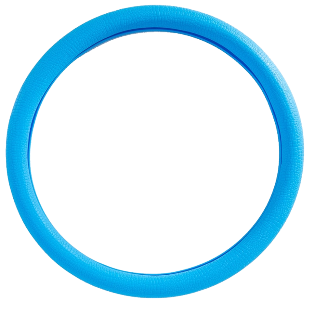 Steering wheel cover in silicone