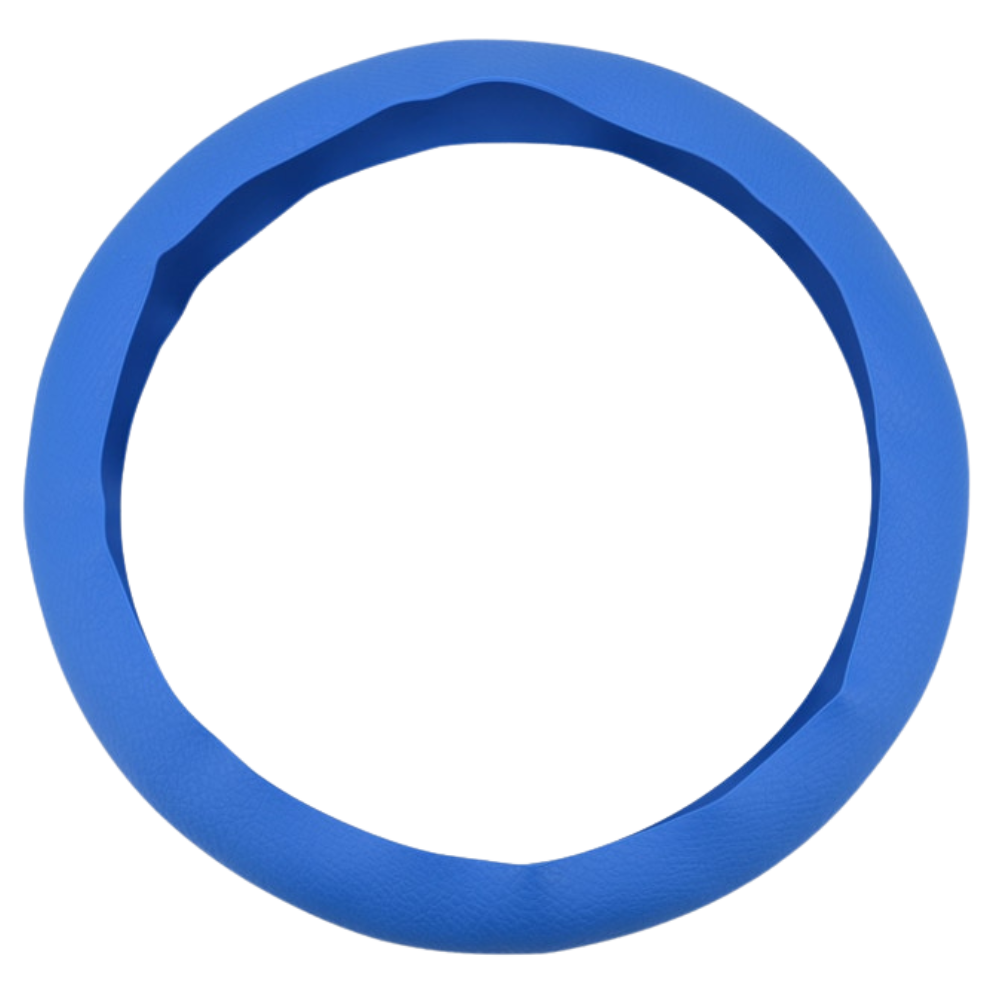 Steering wheel cover in silicone