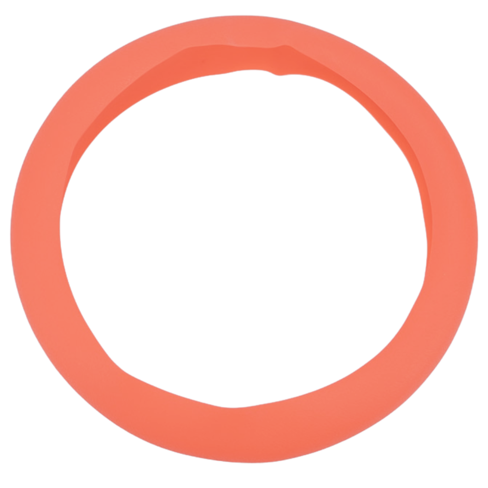 Steering wheel cover in silicone