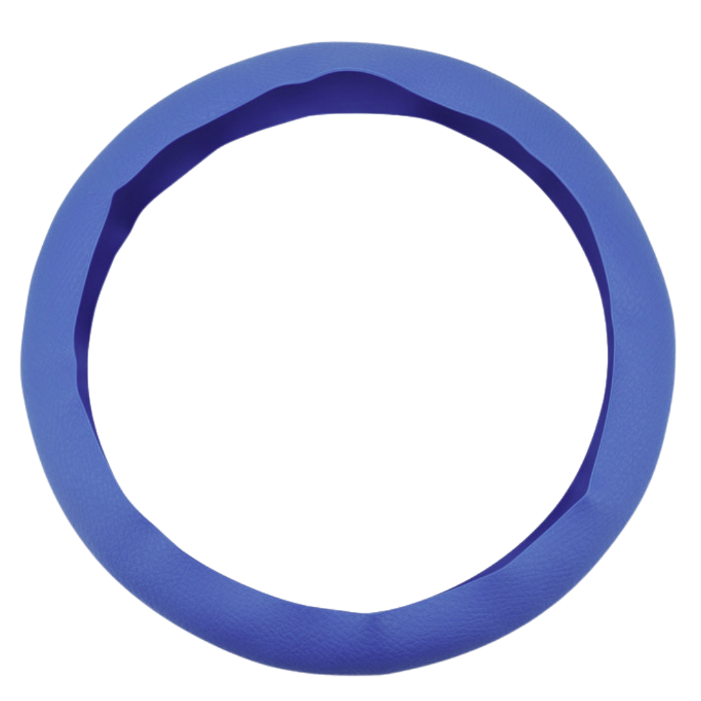 Steering wheel cover in silicone