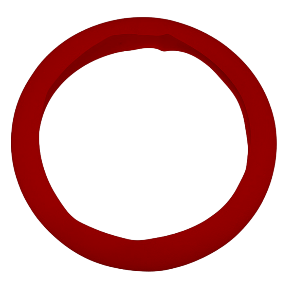 Steering wheel cover in silicone