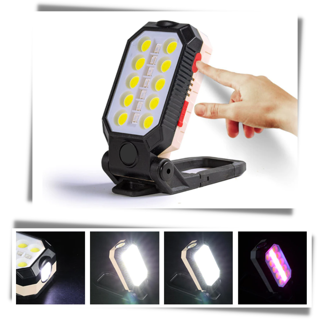 Justerbar vattentät LED-ficklampa - Ozerty