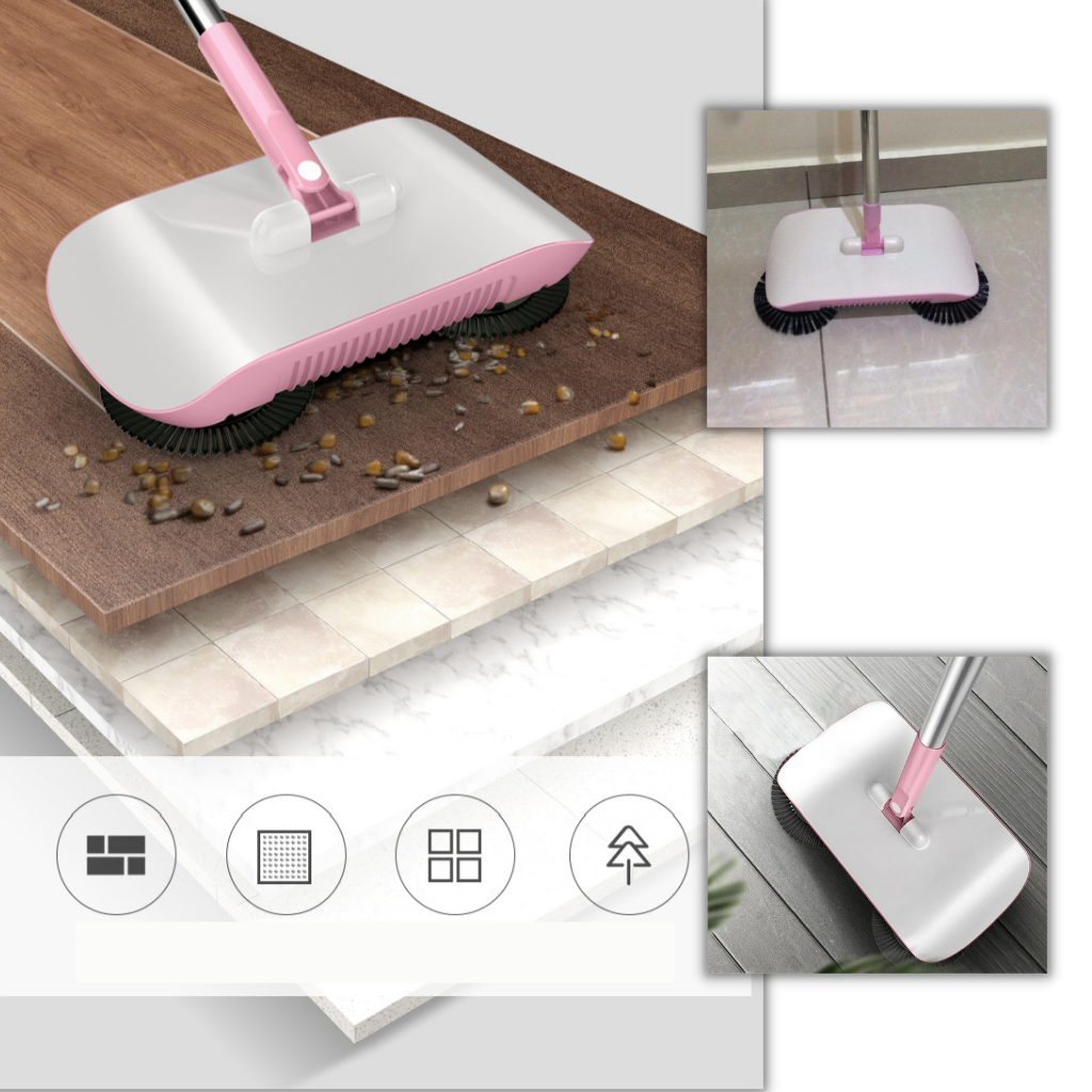 2 i 1 automatisk borstmaskin - Ozerty