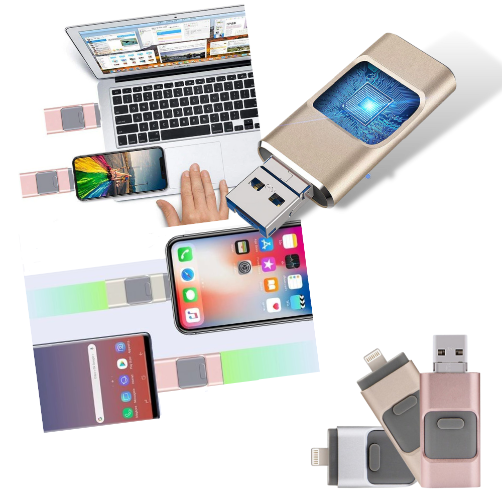 4 i 1 USB-minne - Ozerty