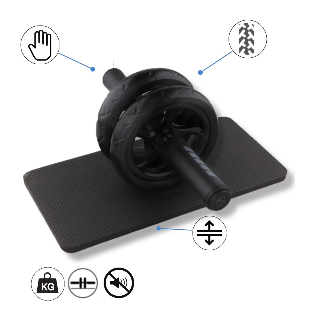 Maghjul med vadderade handtag - Ozerty