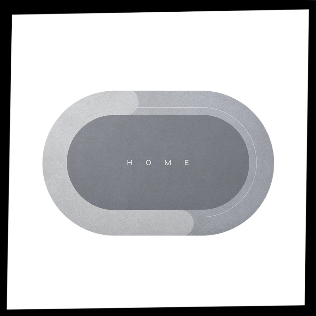 Extra absorbent non-slip floor mat