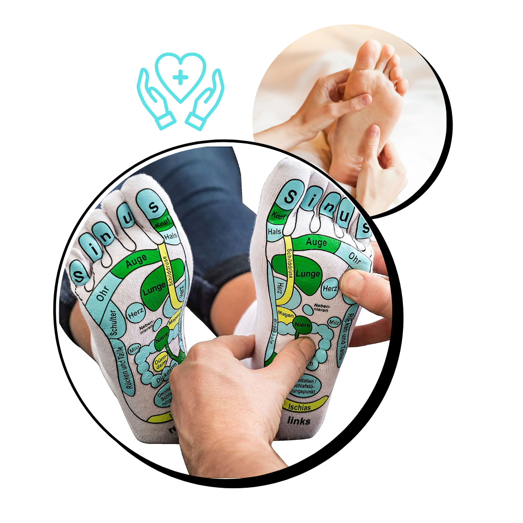 Akupressur och reflexologistrumpor - Ozerty