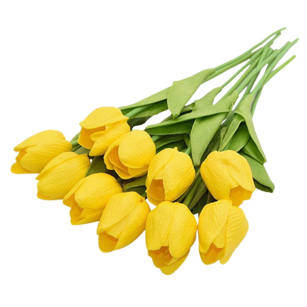 Konstgjord tulpanblomma (10 st) - Ozerty