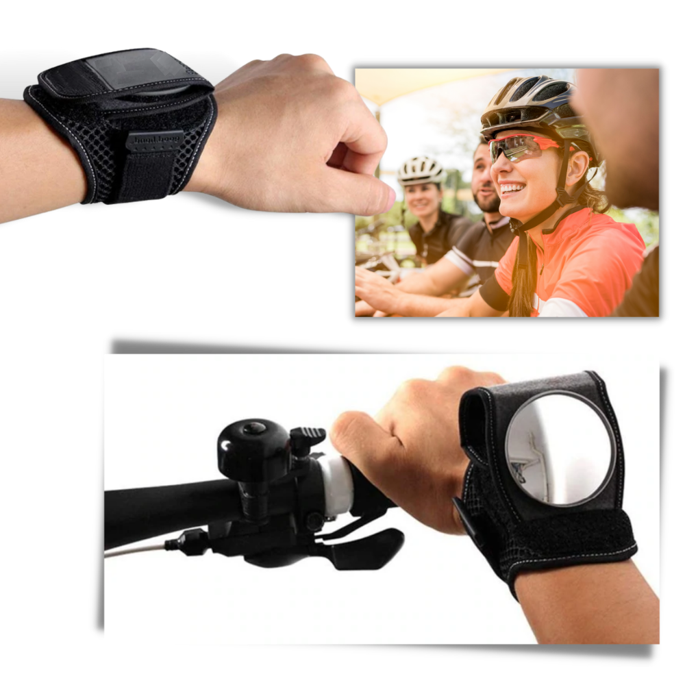 Backspegel på handled för cykling - Ozerty