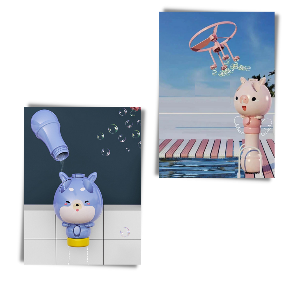 2-i-1 Bubbelmaskin - Ozerty