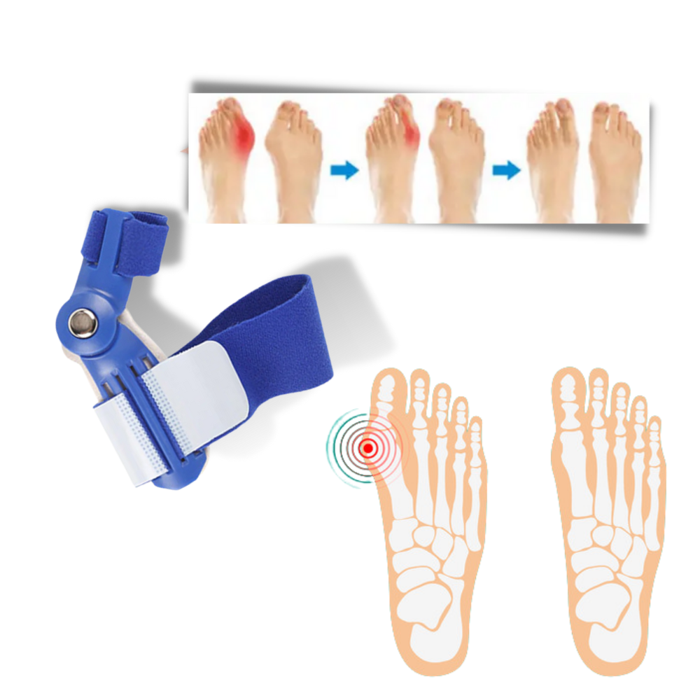 Ortopedisk Hallux valgus-stöd - Ozerty