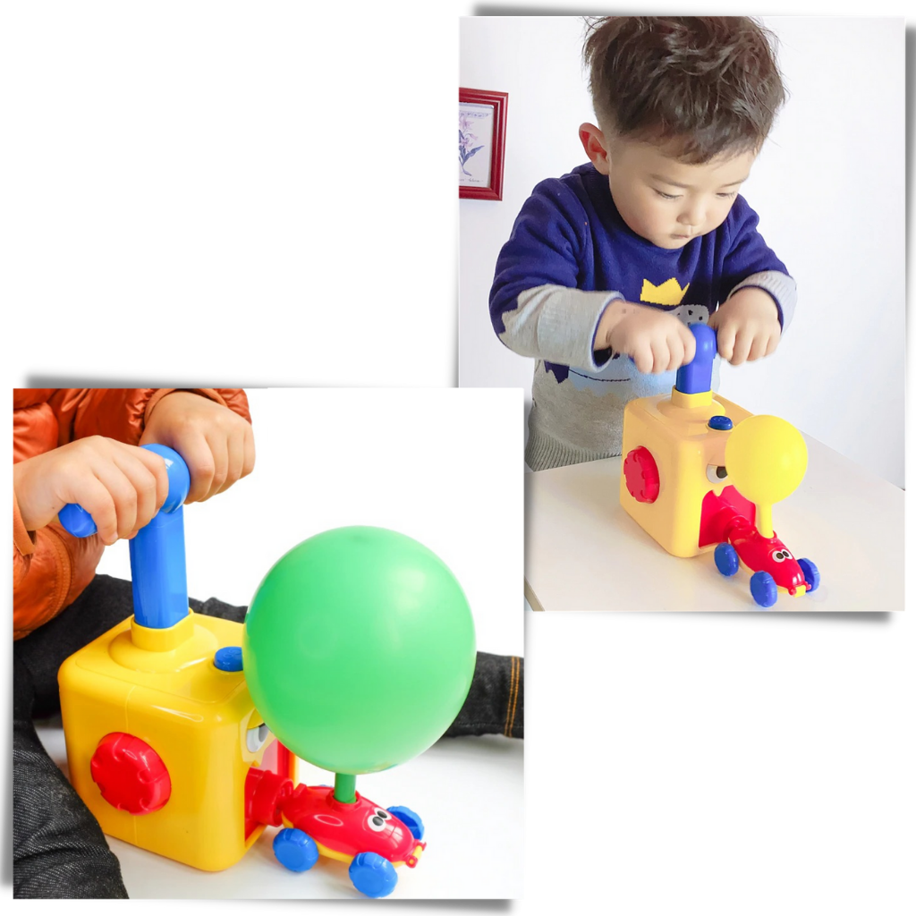 Ballong avfyrare billeksak - Ozerty