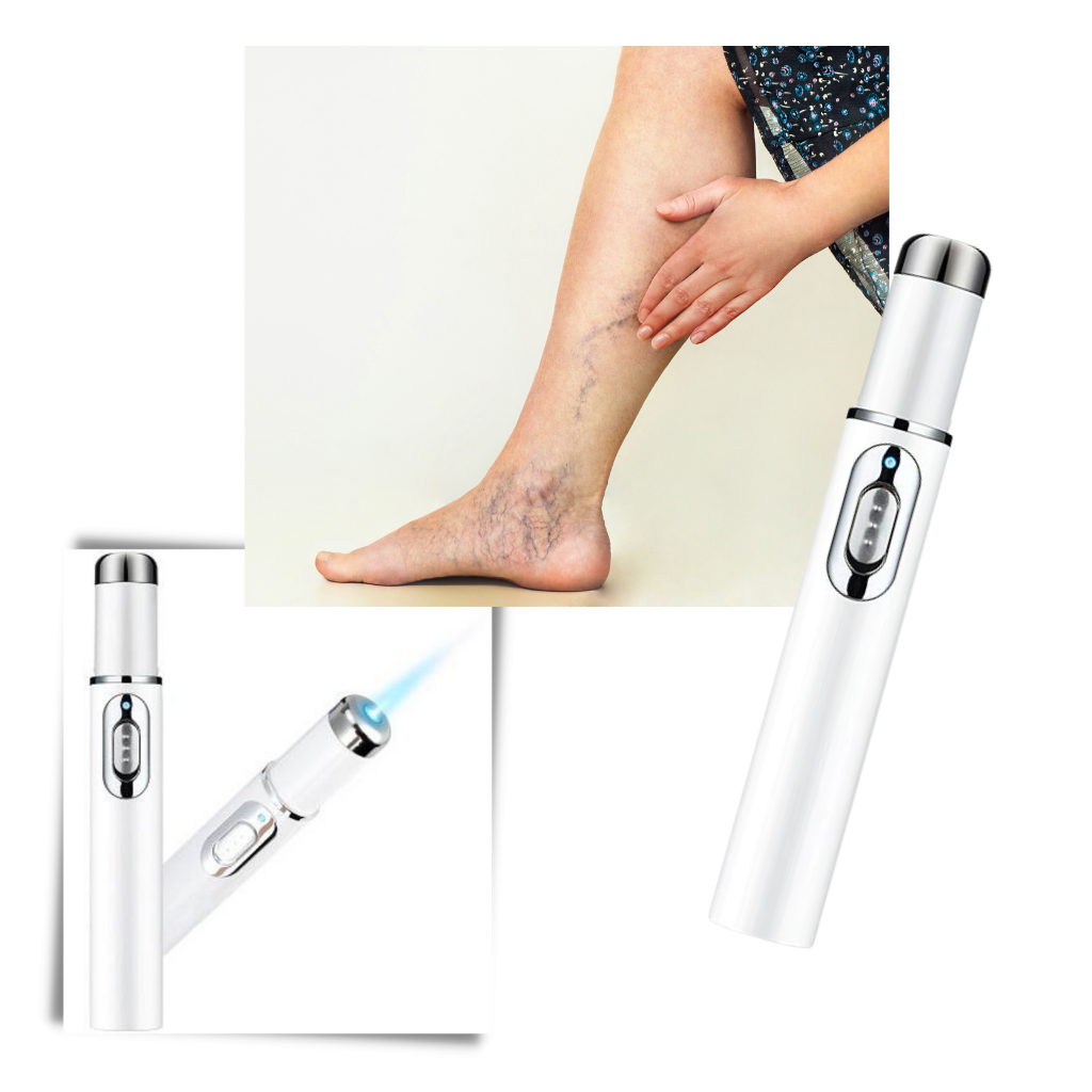 Penna för hudbehandling med blåljus - Ozerty