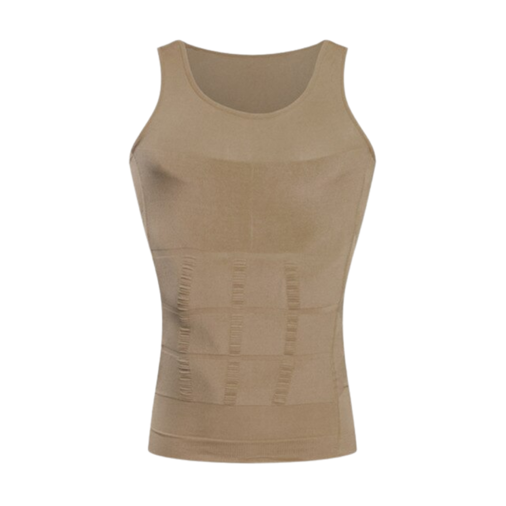 Slim undershirt that shapes the body