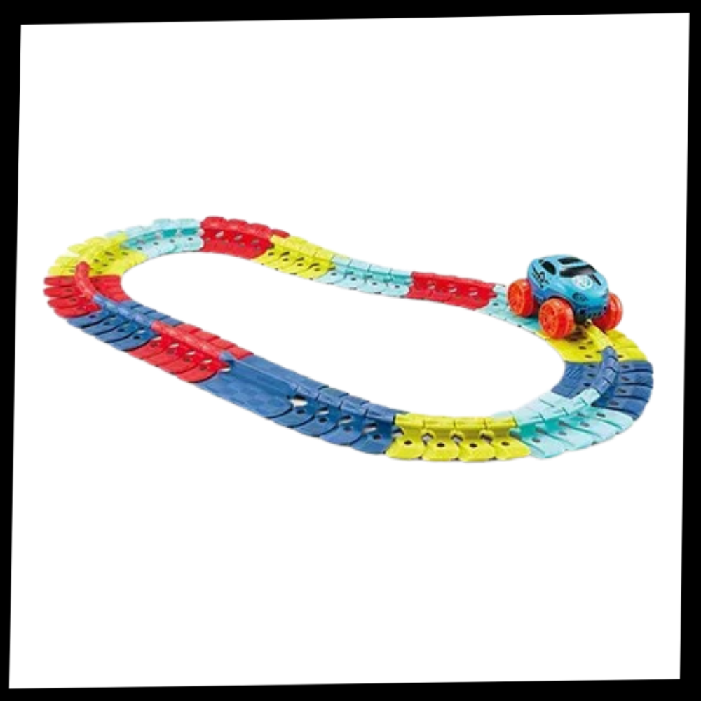 Flexibel bilbana för barn - Ozerty