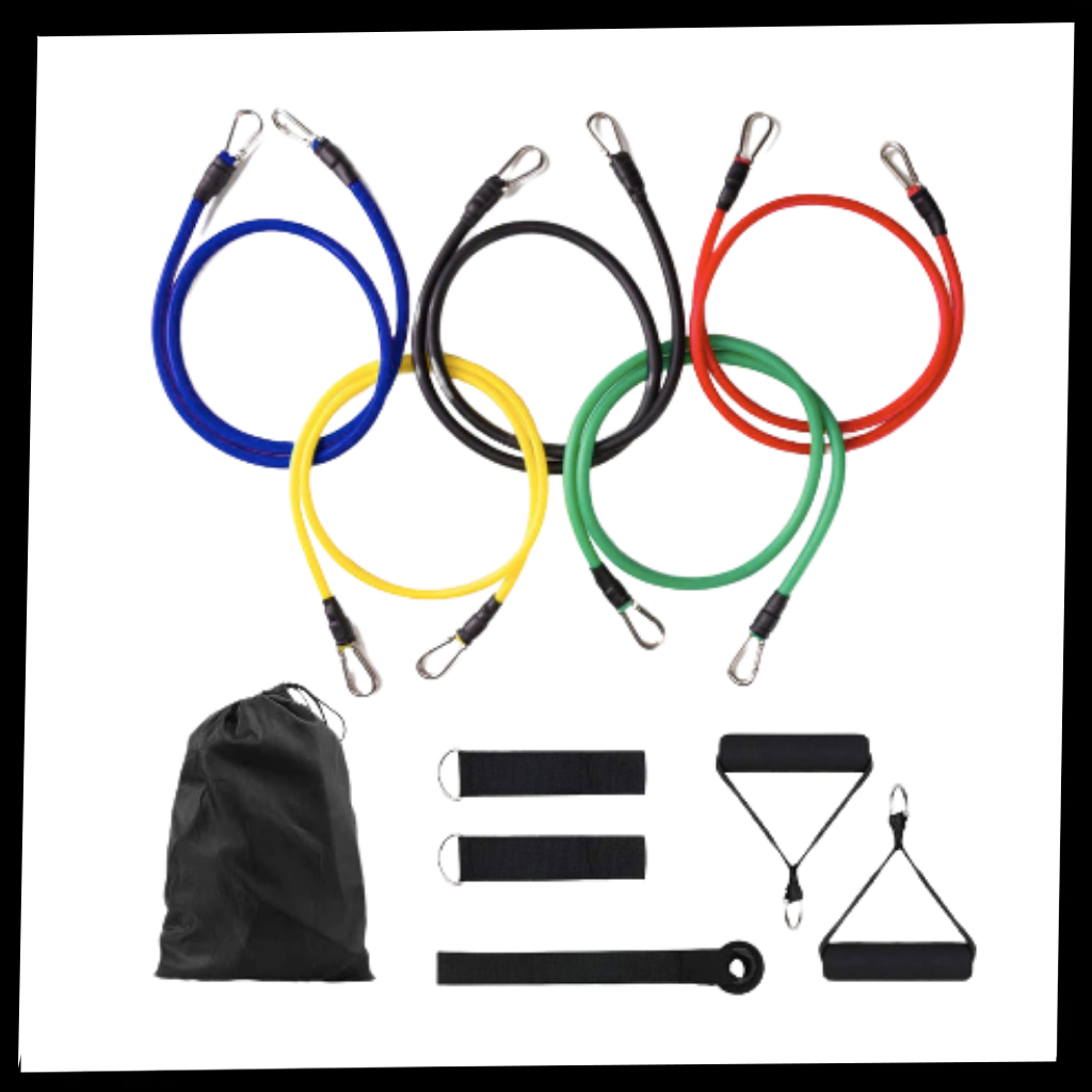Kompletta träningsbandsatser (11 st) - Ozerty