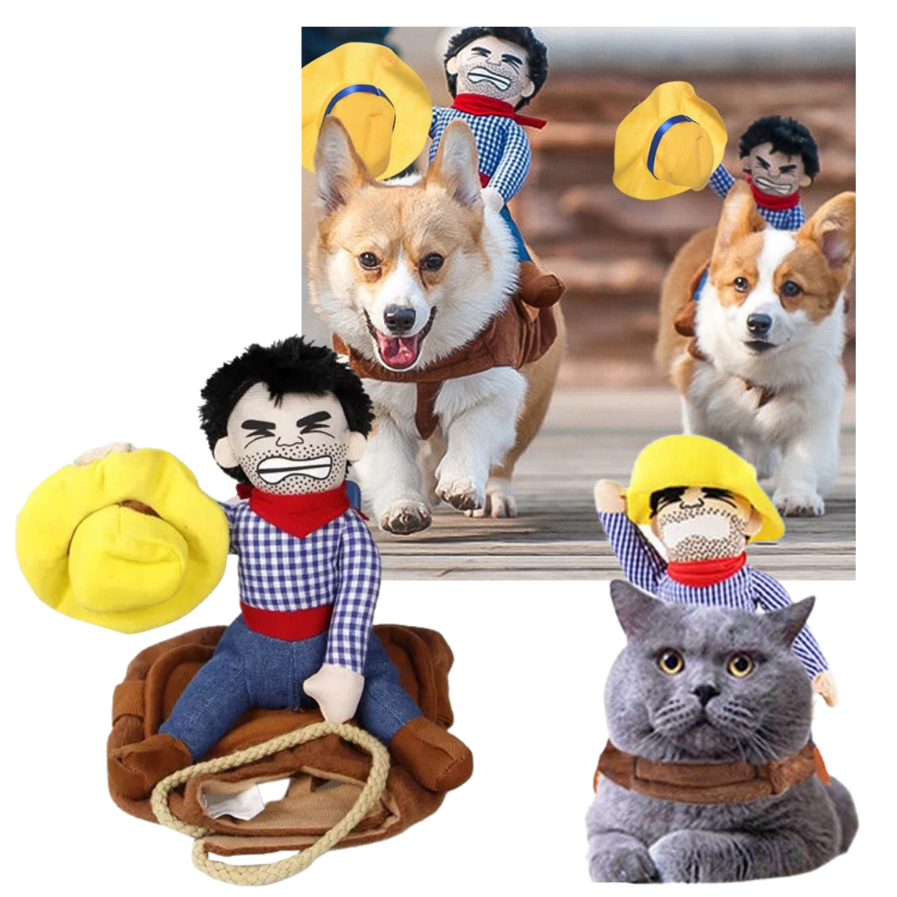 Cowboy hunddräkt - Ozerty