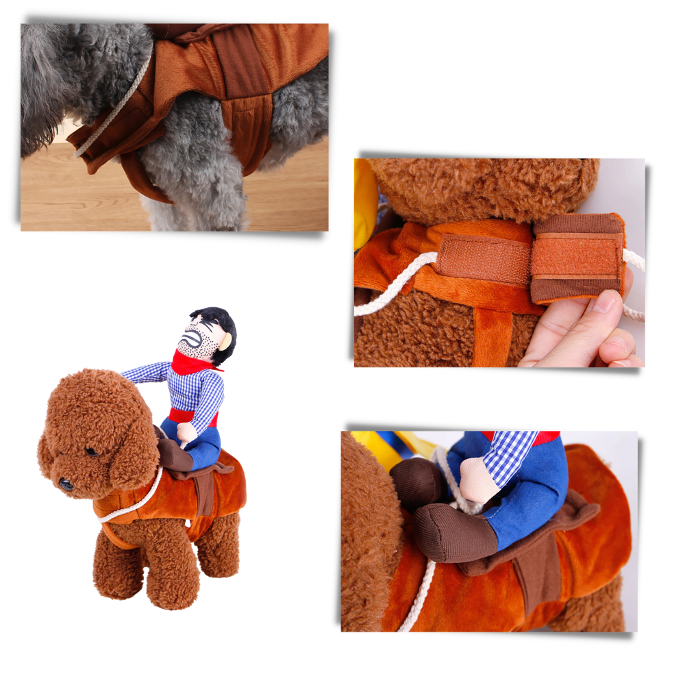 Cowboy hunddräkt - Ozerty