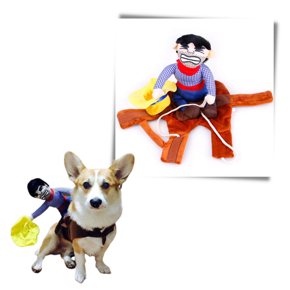 Cowboy hunddräkt - Ozerty