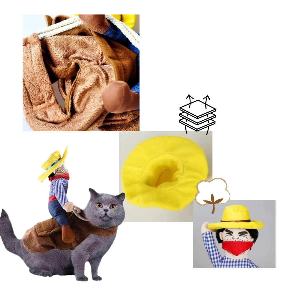 Cowboy hunddräkt - Ozerty