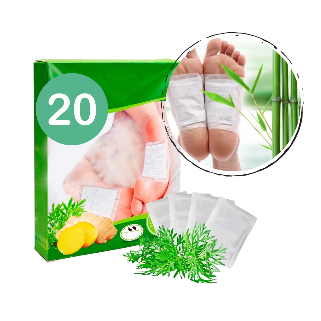 Naturliga detox fotplåster - Ozerty