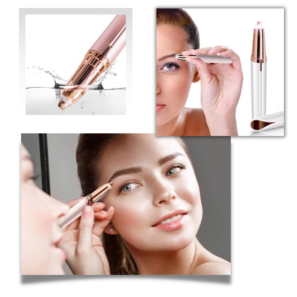 Elektrisk trimmer för ögonbryn - Ozerty