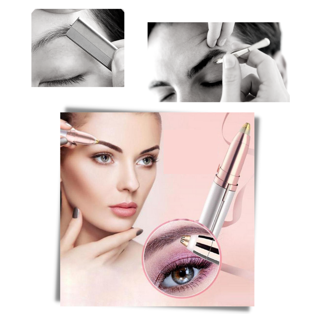 Elektrisk trimmer för ögonbryn - Ozerty