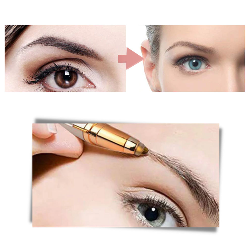 Elektrisk trimmer för ögonbryn - Ozerty