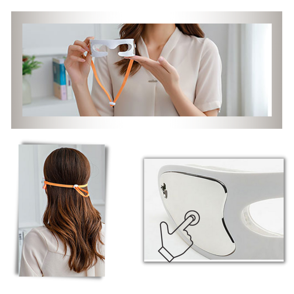 LED Ögonmask för rynkor - Ozerty