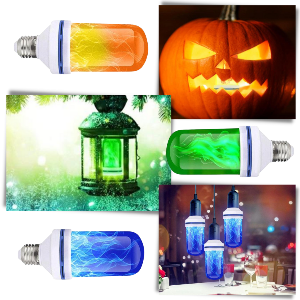 Flimrande LED-lampa - Ozerty