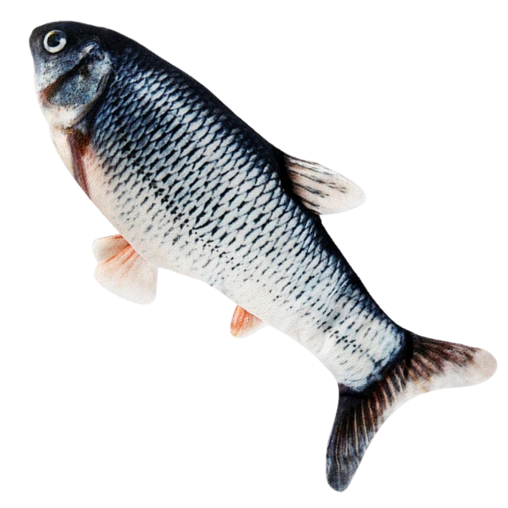 Hoppande Fisk kattleksak - Ozerty